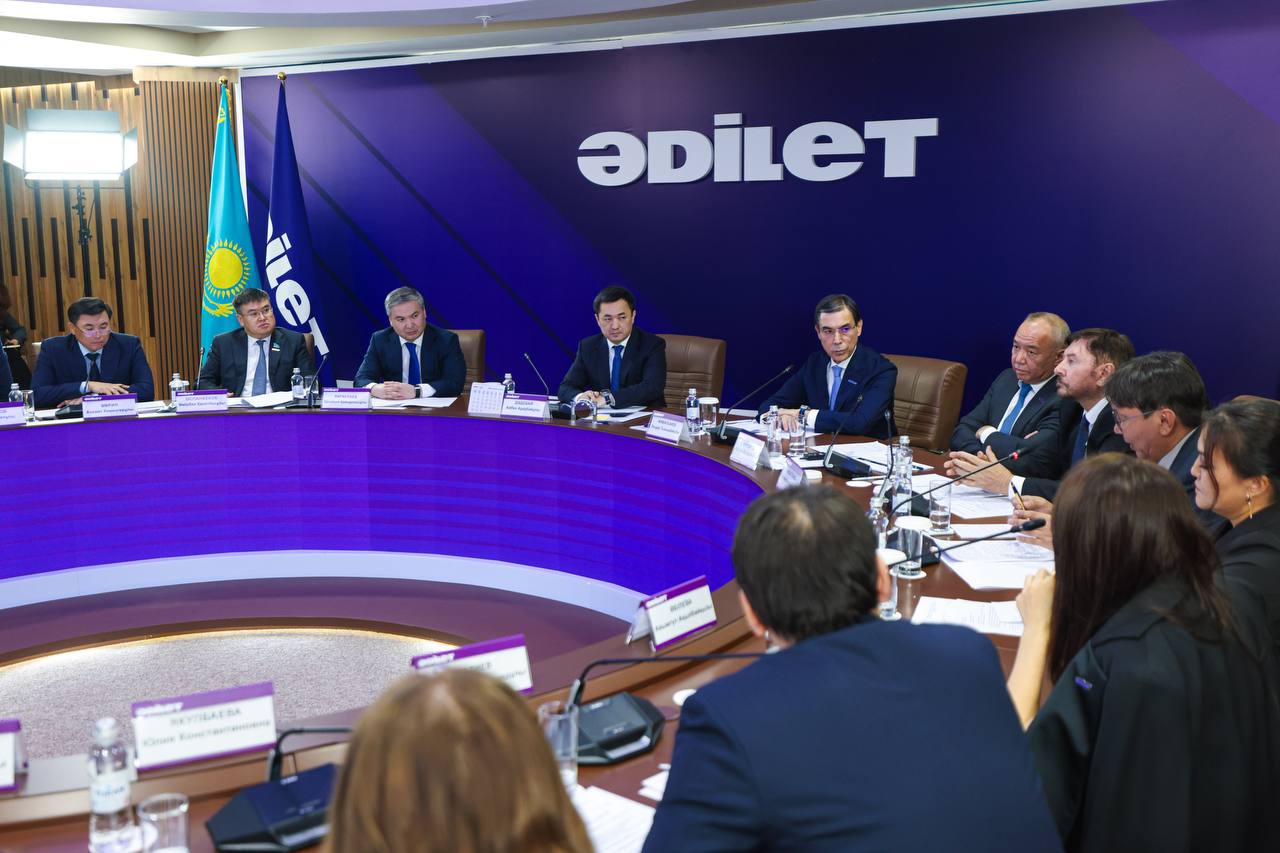 В Астане прошло заседание Делового совета партии «Адилет»